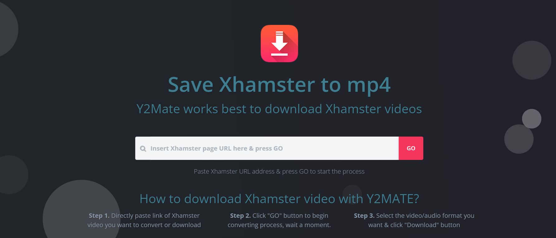 Online XHamster Downloader-Y2mate
