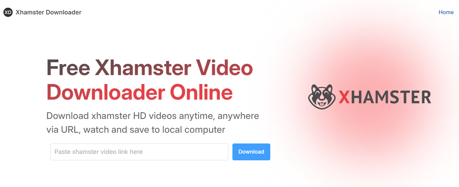 Use XHamster Online Downloader-step 1